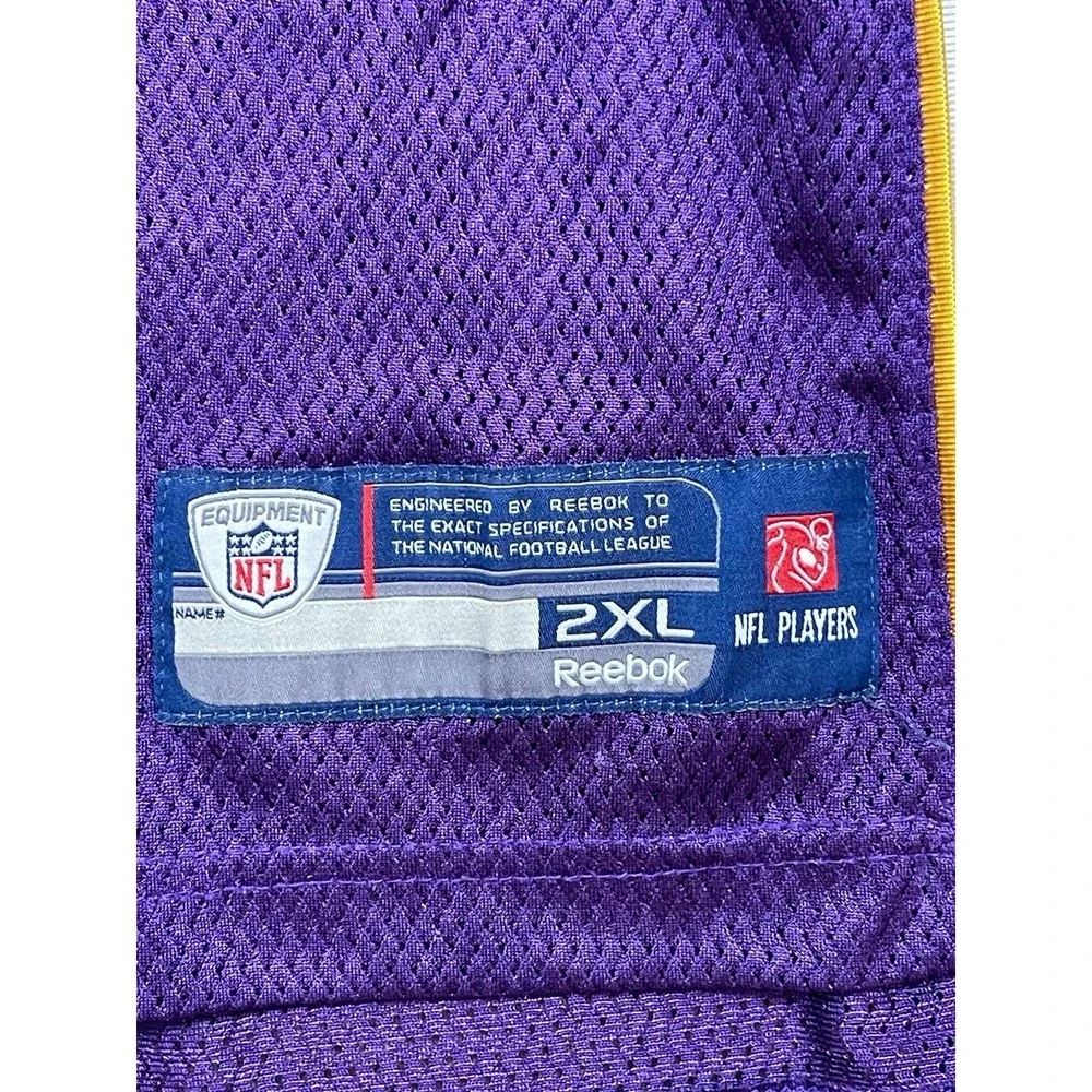 Vintage‎ Reebok NFL Minnesota Vikings Adrian Peterson #28 Jersey 2XL